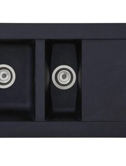 Respekta Mineralite Einbauspüle Denver schwarz - Birkenfeld (Baden-Württemberg)