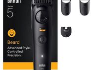 Braun Haarschneider Barttrimmer BT5520, ultrascharfe Klinge, 120 Min Akkulaufzeit, 40 Längeneinstellungen