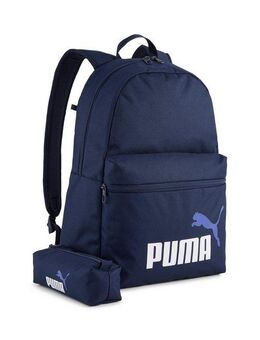 PUMA Rucksack PHASE BACKPACK SET (2-tlg), inkl. Federtasche
