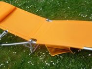 Sonnenliege Strandliege Camping Farbe orange - Amberg