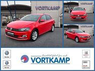 VW Polo VI 1.0 Highline NAVI Flash-Rot - Gronau (Westfalen) Zentrum