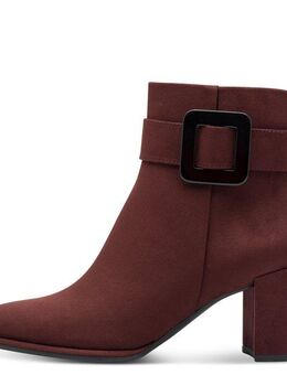 MARCO TOZZI Stiefelette, Blockabsatz, Ankleboots mit modischer Zierschnalle