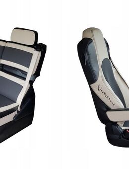 Handmade hochwertige Actros LKW SITZBEZÜGE Mercedes ACTROS MP4 Salon Salonkabine BEIGE komplett Set Set21221 - Wuppertal
