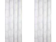my home Gardine BELEM, Ösen (1 St), transparent, Polyester, 1 Schal, Polyester, Kreise