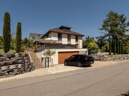 Exklusives Einfamilienhaus mit Panoramaseeblick und mediterraner Gartenanlage *BEZUGSFREI* - Öhningen