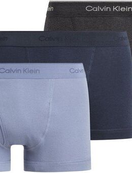 Calvin Klein Underwear Boxershorts TRUNK 3PK (Packung, 3er-Pack) mit Logo-Elastikbund