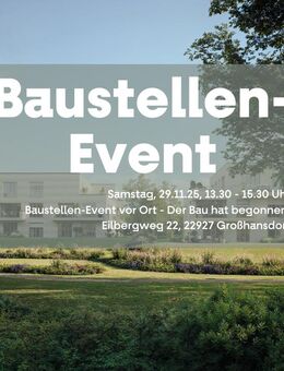 Ihr Platz im Grünen - außergewöhnlich ruhig, bewusst privat. - Großhansdorf