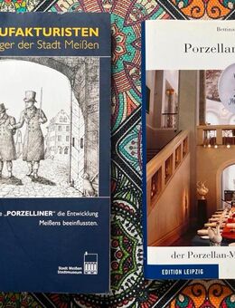 Buch Set Porzellan Meißen Manufaktor - Dorfen