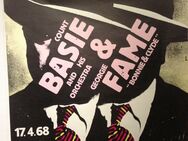 COUNT BASIE & GEORGIE FAME 1968 Konzertplakat Günther Kieser - Köln