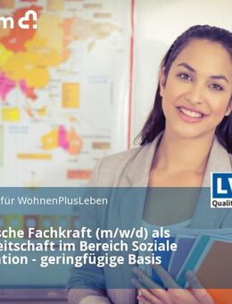 Pädagogische Fachkraft (m/w/d) als Nachtbereitschaft im Bereich Soziale Rehabilitation - geringfügige Basis - Geldern