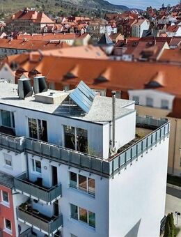 Penthouse-Wohnung im Dachgeschoss mit spektakulärem Panoramablick über die Dächer von Jena - Jena