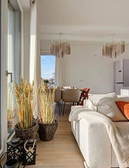 Wohnen auf der Insel: Panoramablick - Neubau Erstbezug - 2 Zimmer - Loggia - am Wasser - Berlin