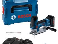 Bosch Professional Akku-Stichsäge »GST 18V-155 SC«, Inkl. 2x 4,0Ah Akkus und Schnellladegerät GAL 18V-40, in L-BOXX