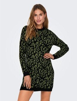 ONLY Strickkleid ONLJENNI LS ANIMAL DRESS EX KNT
