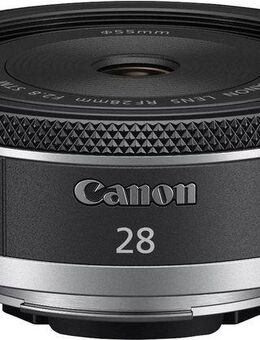 Canon RF 28mm F2.8 STM schwarz Objektiv, (Passend für Canon EOS R System Kameras (z.B. EOS RP, R8)