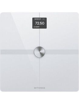Withings Personenwaage Body Smart, einschließlich Körperfett-/Muskelmasse, automatische Erkennung und Verfolgung von bis zu 8 Benutzern