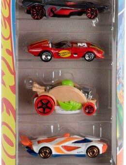 Hot Wheels Spielzeug-Auto Hot Wheels Let's Race, (Set, 5-tlg)