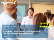 Praktikant / Werkstudent (w/m/d) Bereich Learning Management Produktion - Bühl