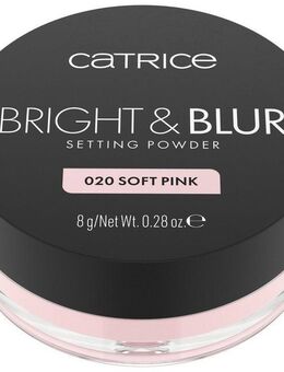 Catrice Puder Bright & Blur Setting Powder, Perfekt zum Fixieren und Auffrischen des Make-ups