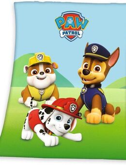 Kinderdecke Paw Petrol, PAW PATROL, mit Motiv, Kuscheldecke