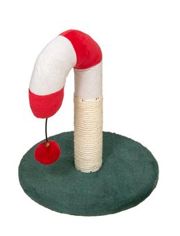 TIAKI Kratzstamm Zuckerstange - rot / grün / weiß