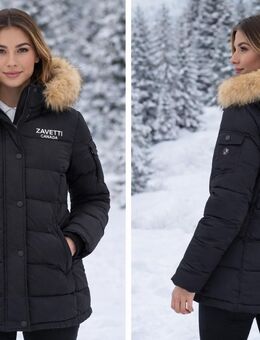 Zavetti Canada Goshawa Puffer Parka – Damen – Neu & Original - Essen