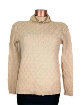 Magnifique pull beige à motif - Erlenbach (Main)