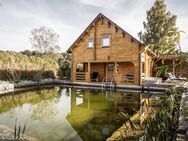 -Sonderangebot-Exklusive Saunahaus-Wellnessoase mit Ferienhaus gute Rendite in Schwimmbach. - Leiblfing