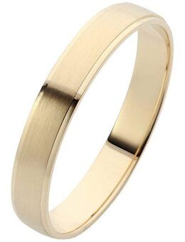 Firetti Trauring Schmuck Geschenk Gold 375 Hochzeit Ehering Trauring "LIEBE", Made in Germany, wahlweise mit oder ohne Brillant