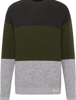 MUSTANG Sweatshirt Style Evesham mit Colour Blocking