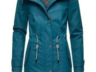 PEAK TIME Regenjacke L60042 stylisch taillierter Regenmantel für Damen