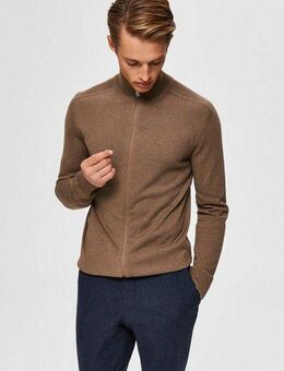 Selected Strickjacke SLHBERG FULL ZIP CARDIGAN NOOS