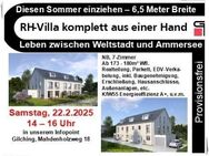 DIESEN SOMMER EINZIEHEN - NUR am Samstag: Faschings-Hit für 999.999,99 EUR - RH-Villa 6,5 M Breite! - Gilching