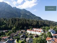 Vermietete 4,5-Zimmerwohnung mit Bergblick an der idyllischen Loisach - sichere Anlage am Ortsrand - Garmisch-Partenkirchen