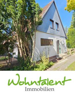 *Nähe Berner Wald* - Sanierungsbedürftige DHH in Sasel/Berne, traumhaft ruhig - Hamburg