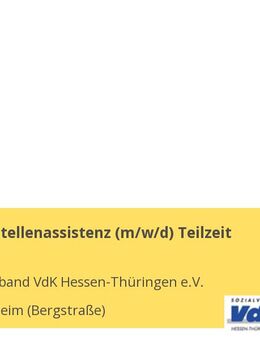 Beratungsstellenassistenz (m/w/d) Teilzeit - Heppenheim (Bergstraße)