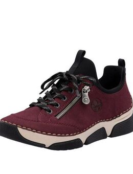 Rieker Slip-On Sneaker, Schlupfschuh, Halbschuh, Freizeitschuh mit weicher Innensohle
