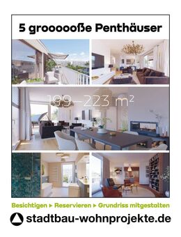 Exklusives Penthouse in Leipzig - 223m² mit umlaufender Dachterrasse - Leipzig