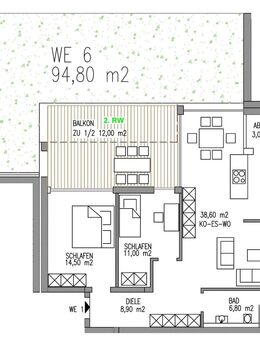 Sanierte Eigentumswohnung Schweich-Stadtmitte - Günstige KFW Darlehen + Zuschuss 24.000 EUR - Schweich