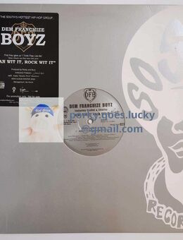 Dem Franchize Boyz – Lean Wit It, Rock Wit It 2006 Promo 12" Vinyl Hip Hop, Crunk, Snap - München Bogenhausen