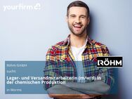 Lager- und Versandmitarbeiterin (m/w/d) in der chemischen Produktion - Worms