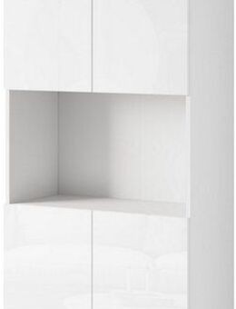 INOSIGN Aktenschrank Vera, Mehrzweckschrank mit LED-Beleuchtung Praktischer Stauraum mit flexibel einstellbaren Ablageböden