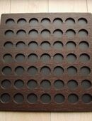 Nespresso Kaffeekapsel-Wandhalter Holzoptik 36x36 cm 9,- in 24944