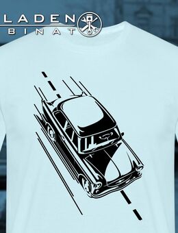 TRABANT TRABBI TRABI P50 600 601 RENNPAPPE T-SHIRT STICKER & MEHR © VEB OSTLADEN - Leipzig