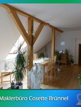 Wunderschöne 3-Zimmer-Dachgeschosswohnung mit Gartennutzung im Randbereich von Ankum - Ankum
