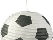 niermann Hängeleuchte Fußball, ohne Leuchtmittel, Papier-Pendelleuchte Fußball