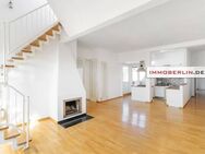 IMMOBERLIN.DE - Fantastische Wohnung mit Lift, Kamin, Dach- & Sonnenterrassen im beliebten Güntzelkiez - Berlin