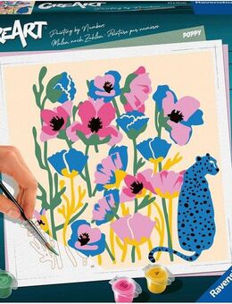 Ravensburger Malen nach Zahlen CreArt, Poppy, Made in Europe