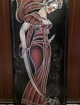 Wandbild in Größe 34cmx80cm - Uslar