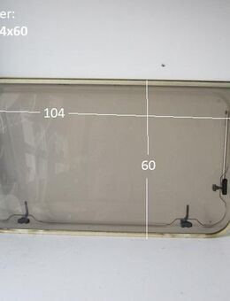 Tabbert Wohnwagenfenster ca 104 x 60 Langlotz DR D907 gebr. (zB Tabbert Comtesse 510 TN 6684) - Schotten Zentrum